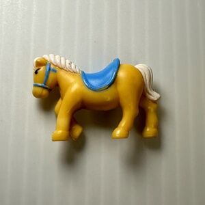 Vintage Blue Box Tiny Dreams Carry Along Riding School Figure Horse Replacement